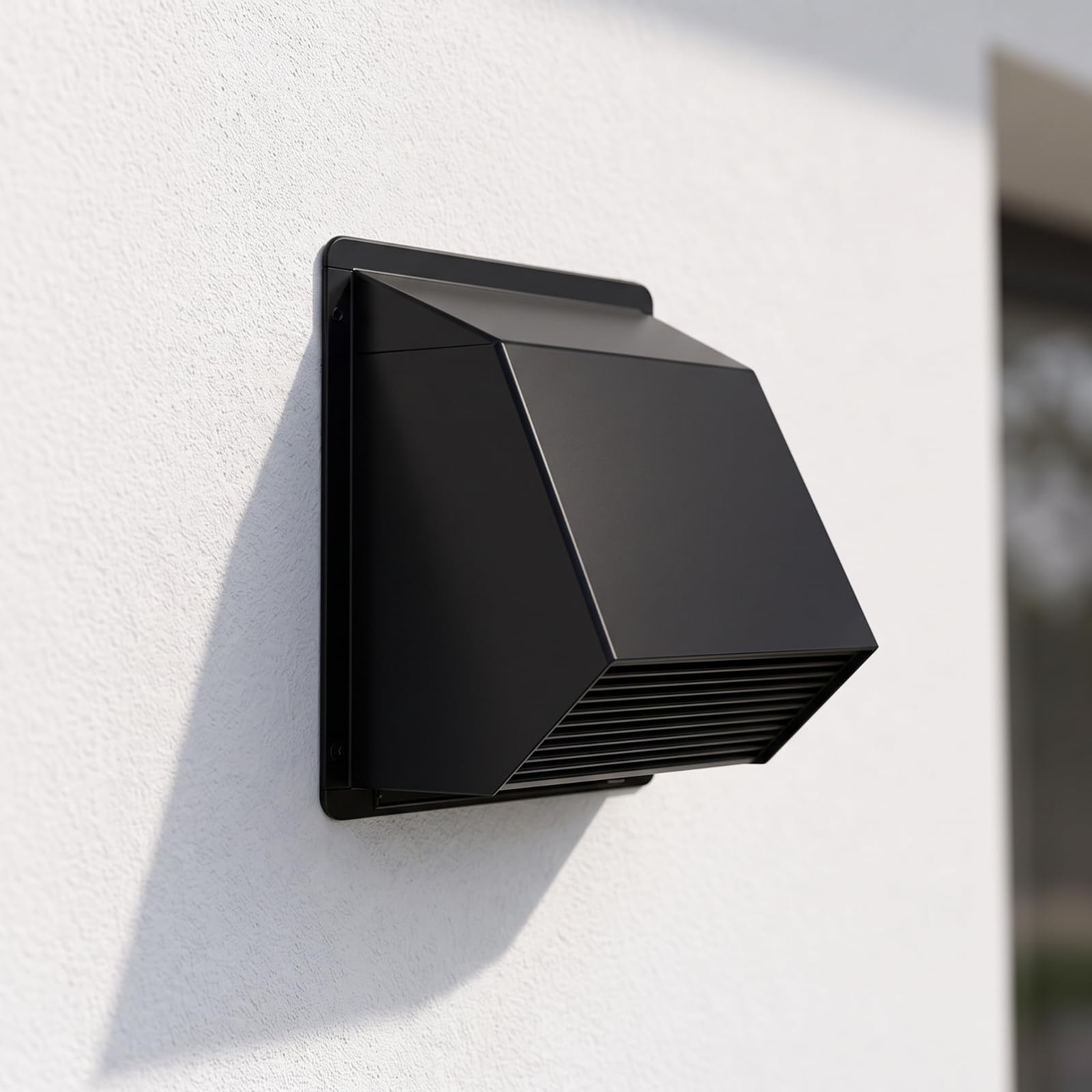 Rejilla Ventilación Cuadrada Universal, Antirretorno, Salida con Pantalla, para Secadora