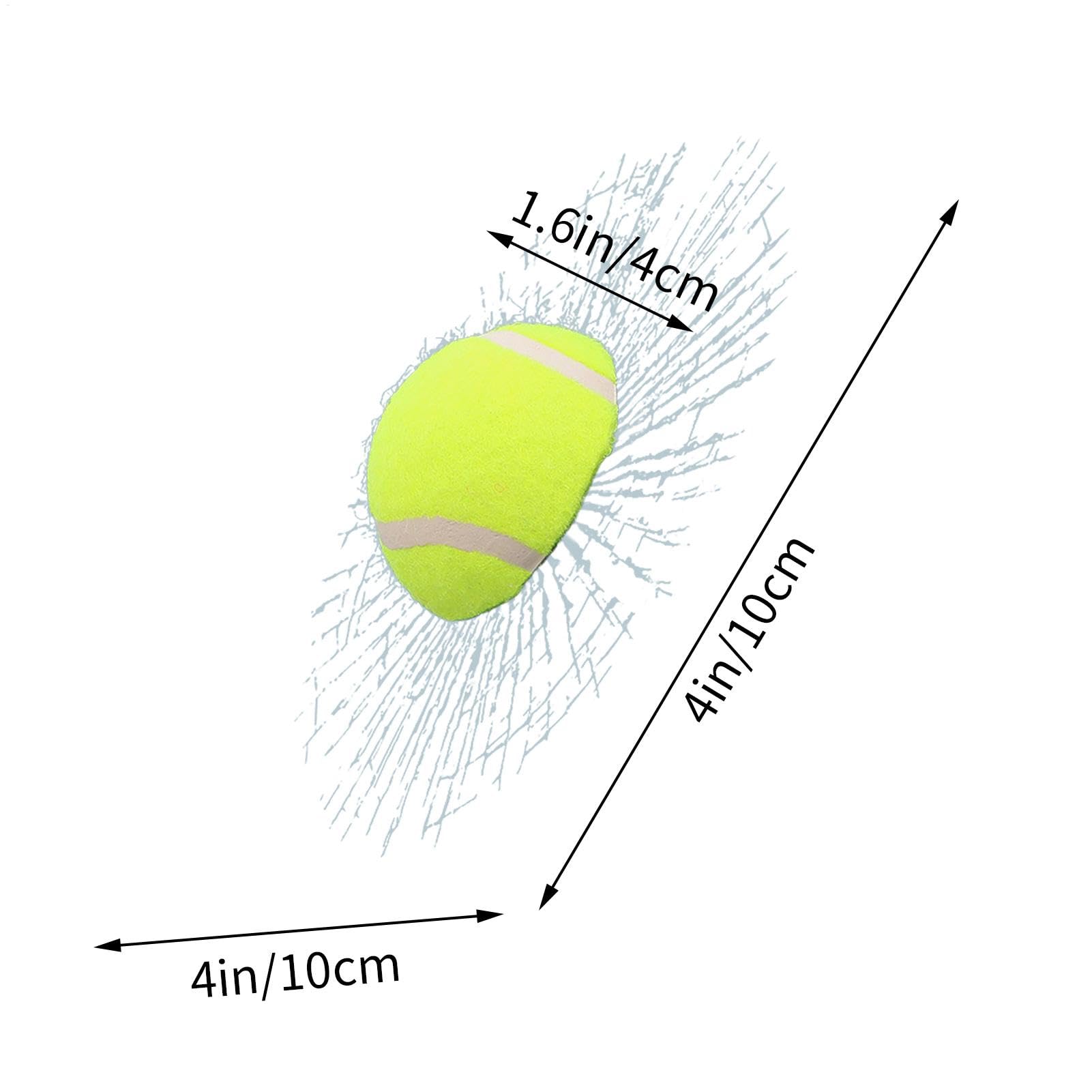 Autocollants 3D pour vitre de fenêtre, balle de tennis, autocollant pour pare- arrière de voiture, balle cassée, décalcomanie, décoration pour la maison
