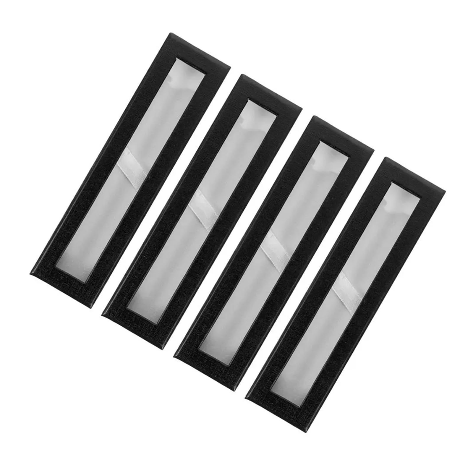 Scatola di carta della penna del contenitore di regalo della penna 15pcs della penna con la chiara finestra | Contenitore singolo per studenti, insegnanti, regali, classe, cancelleria