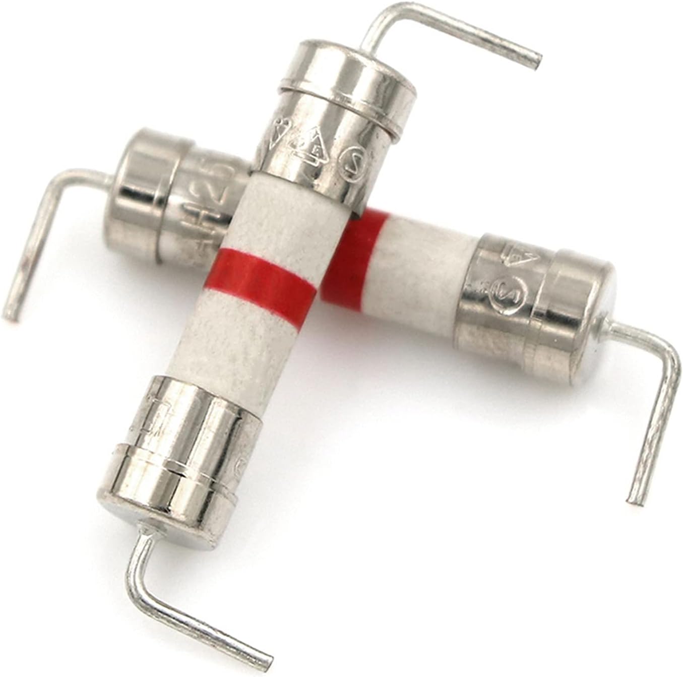 Fuse 5Pcs 8A 250V 5 * 20mm Ceramic Body Time-lag Axial Lead Fuse 3/16" X 3/4"