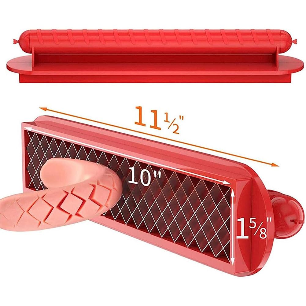 2PC Hot-dog Trancheuse PAIN Saucisse Coupeur Barbecue Outils De Camping Innovant Ustensiles De Cuisine Gadgets Accessoires De Cuisine