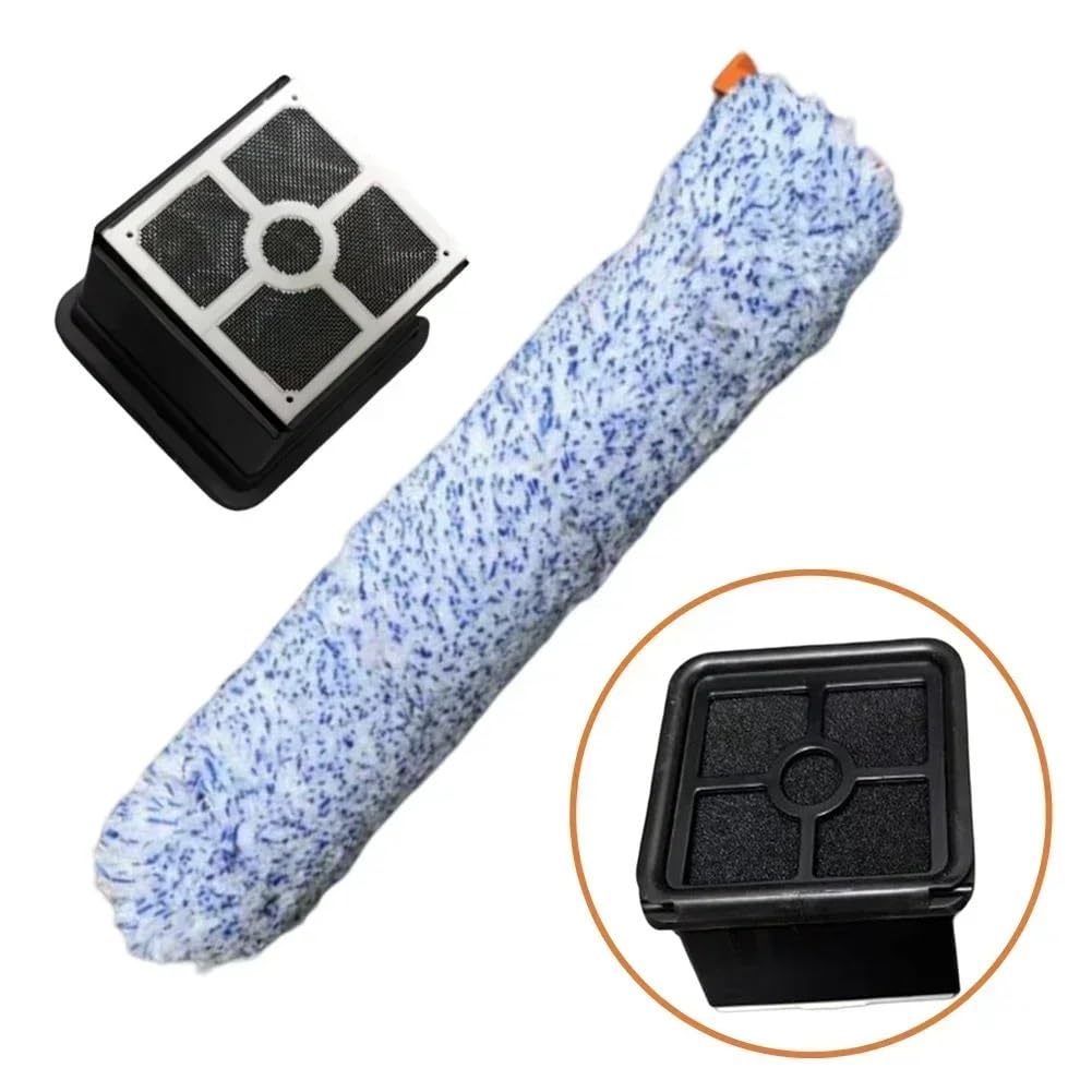 Filtros De Cepillo Giratorio Compatibles con ILIFE, For Aspiradoras Inalámbricas W90, De Limpieza En Seco Y Lavado Inteligente, Repuestos For Aspiradoras Inalámbricas.(1XRoller Brush)