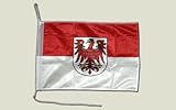  Bootsfahne Deutschland Brandenburg - 30 x 40 cm [Misc.]