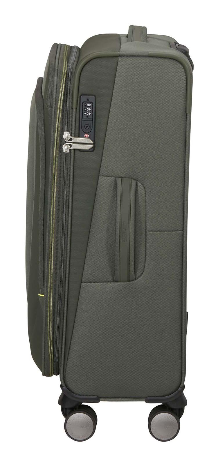 American Tourister carrello Wanderlite Spinner Exp. TSA Dark Khaki verde bosco