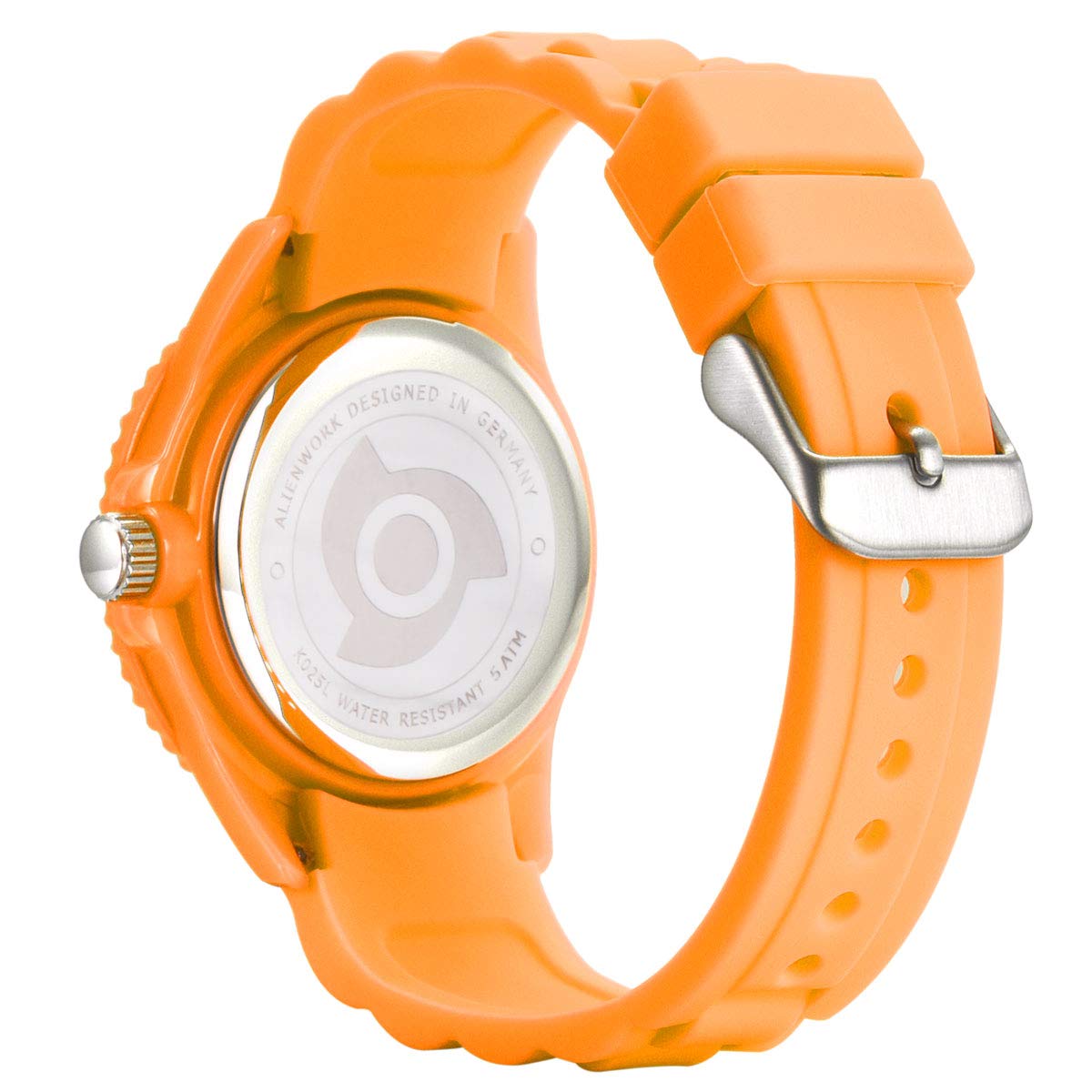 Alienwork Kids Orologio di Apprendimento Bambini Ragazzi Ragazze Tempo di Apprendimento Impermeabile 5 ATM