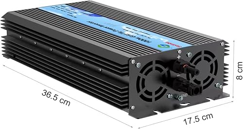 Miniatura 14 de Inversor solar de lazo de rejilla 500w DC11-28v a AC90-130v para sistema solar 12v