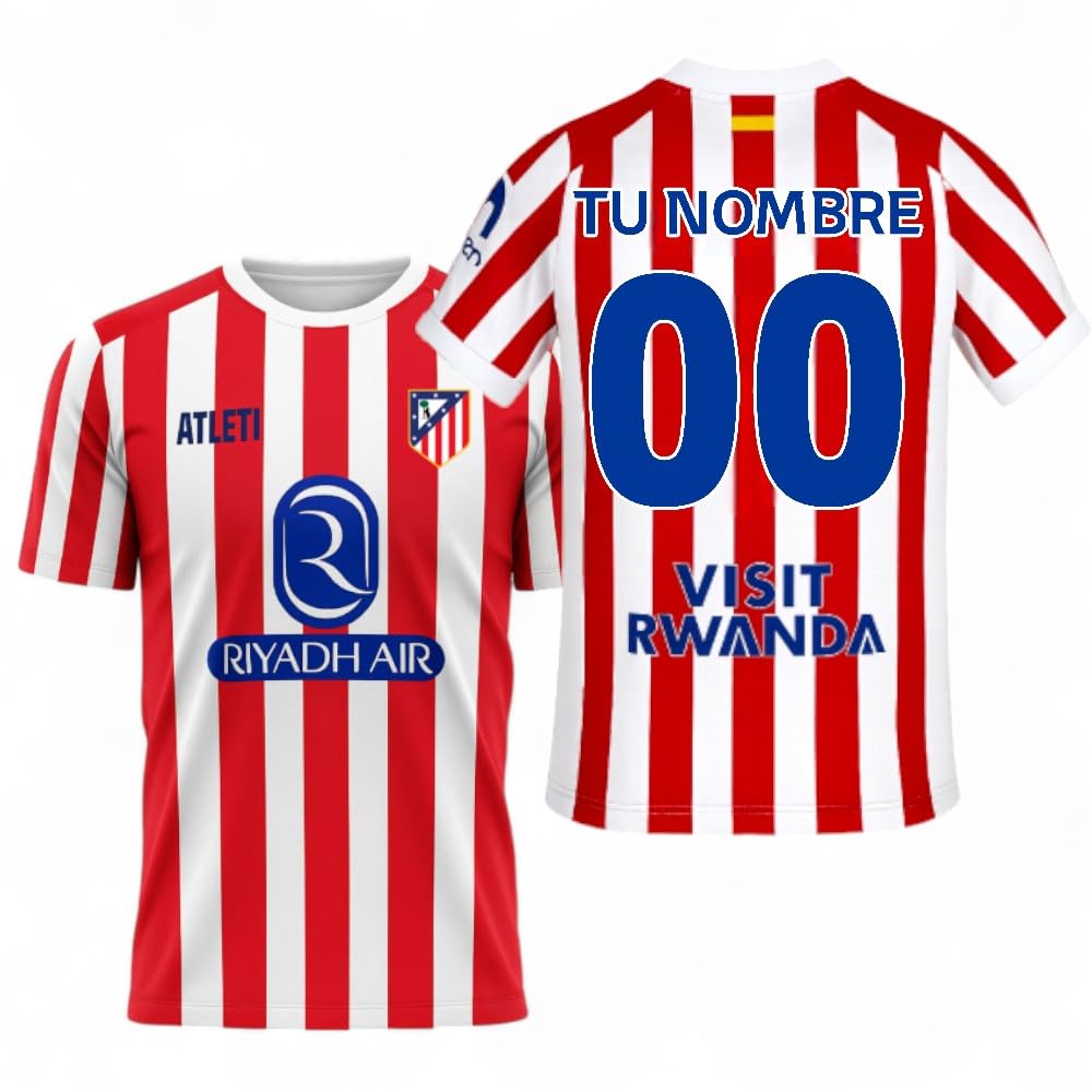 Atletico de Madrid Camiseta Adulto Personalizable 2025/26 Oficial