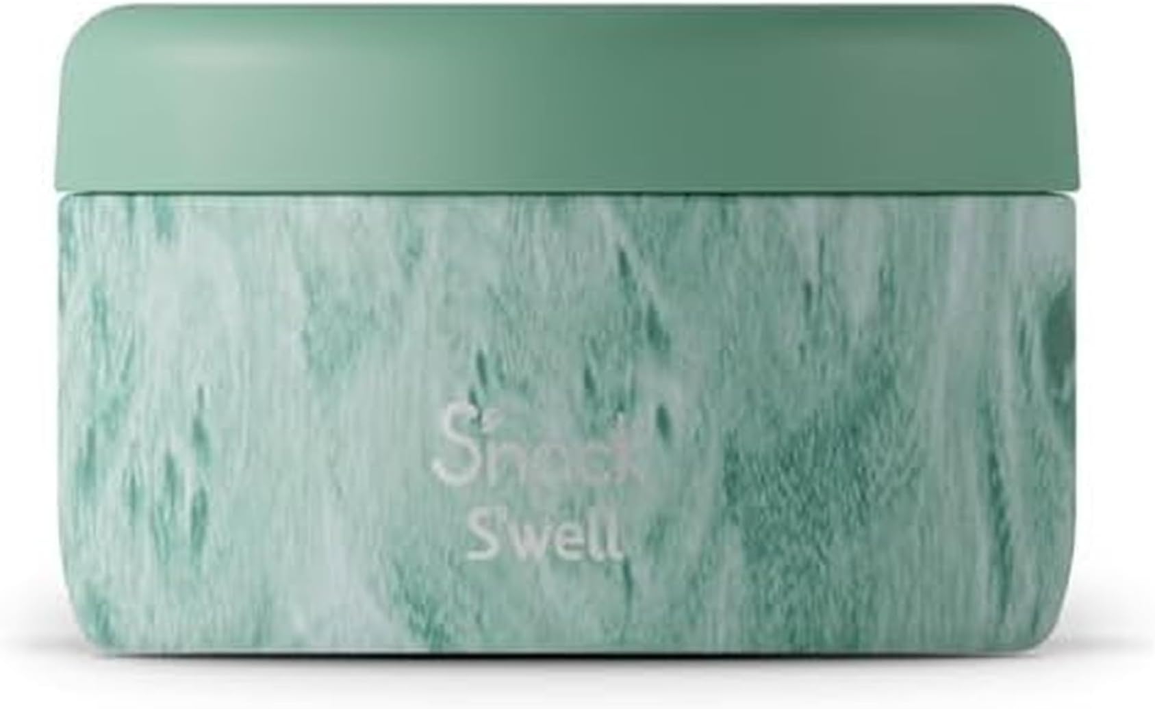 S'well S'nack Stainless Steel Food Container - 10 Oz - Peppermint Tree - Double-Layered Insulated Bowls Keep Food Cold for 10 Hours and Hot for 4 - BPA-Free