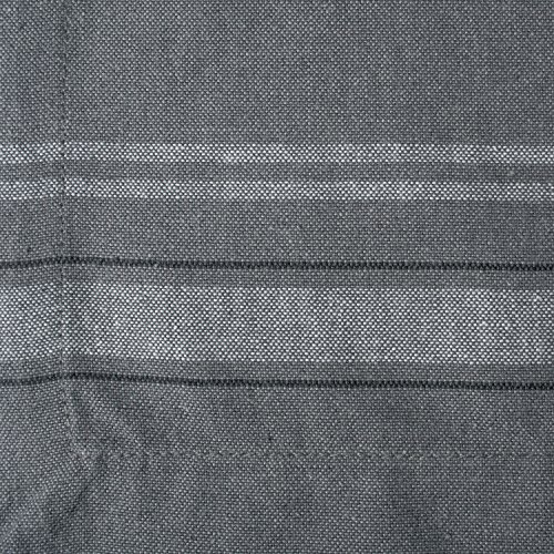 DII French Stripe Tabletop Collection Farmhouse Style Dining Table Linen Placemat Set, 13x19, Gray Chambray, 6 Piece by DII - Image 2