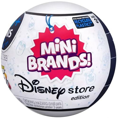 generc 5 Surprise Mini Brands Disney Store Exclusive Series 1 Capsule Collectibles
