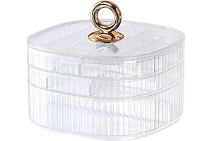 HALAFE Acrylic Jewelry Box: A Clear Choice for Timeless Elegance