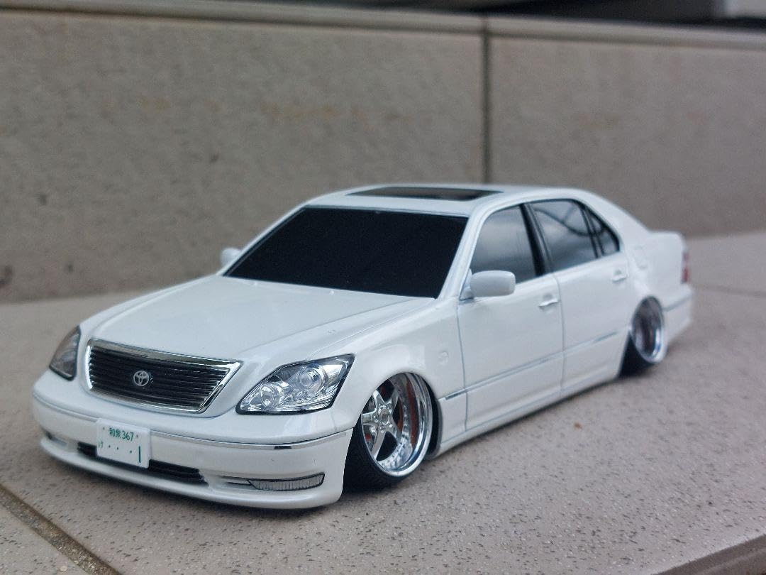 Amazon | プラモ セルシオ 30 後期 ホイール タイヤ アオシマ  