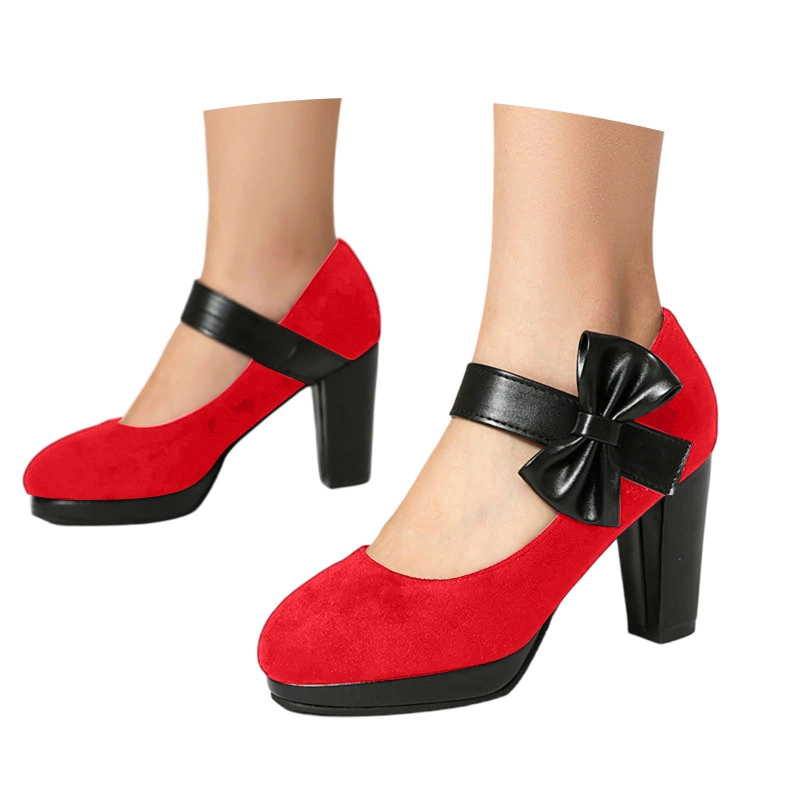 Buty do stroju ludowego, na wesele, do handlu zagranicznego, płaskie, wysokie obcasy, grube buty związane z potknięciem