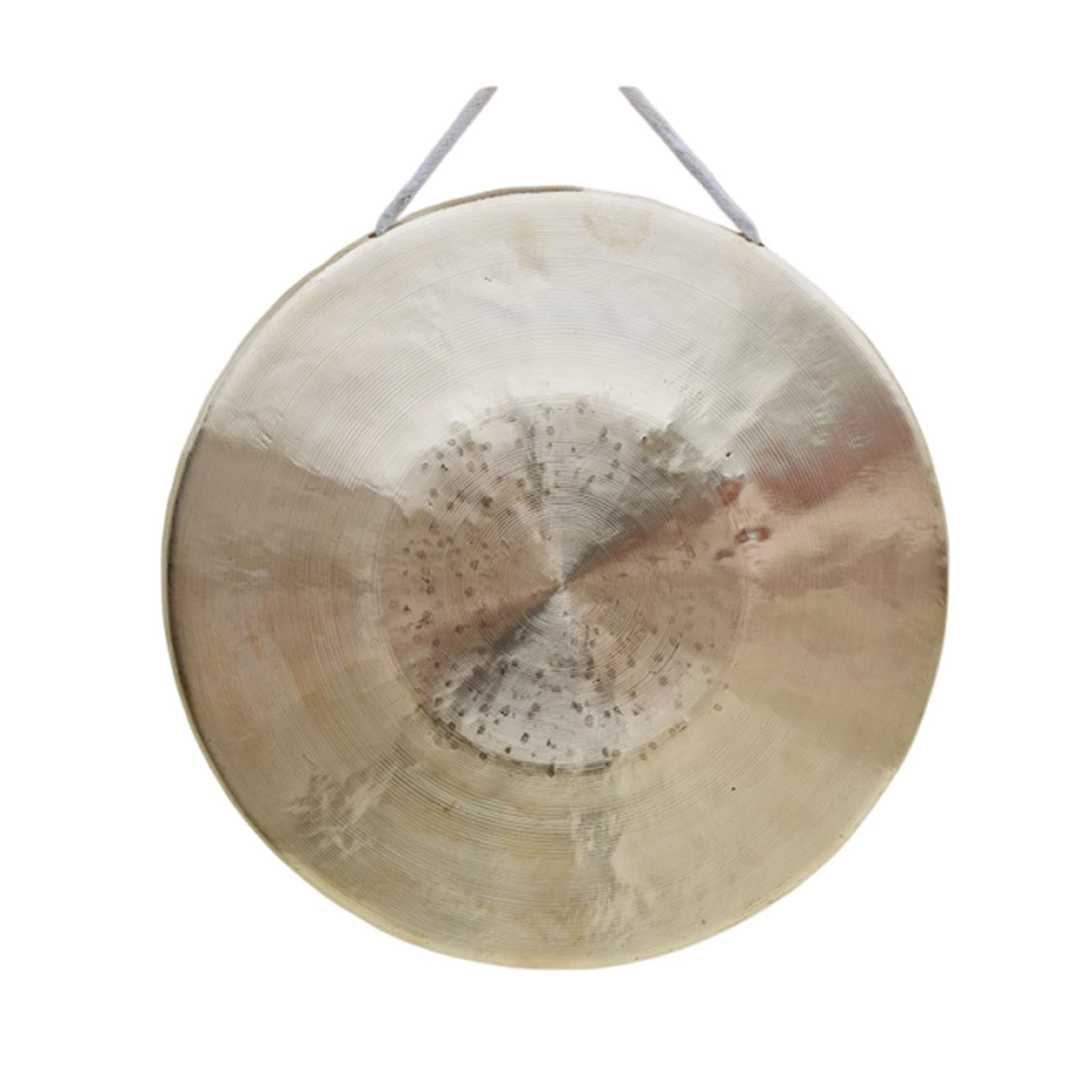 XNZJHPP Portable Copper Gong with Wooden Mallet - Brass Percussion Instrument for Celebrations, Festivals, and Meditation (36cm)