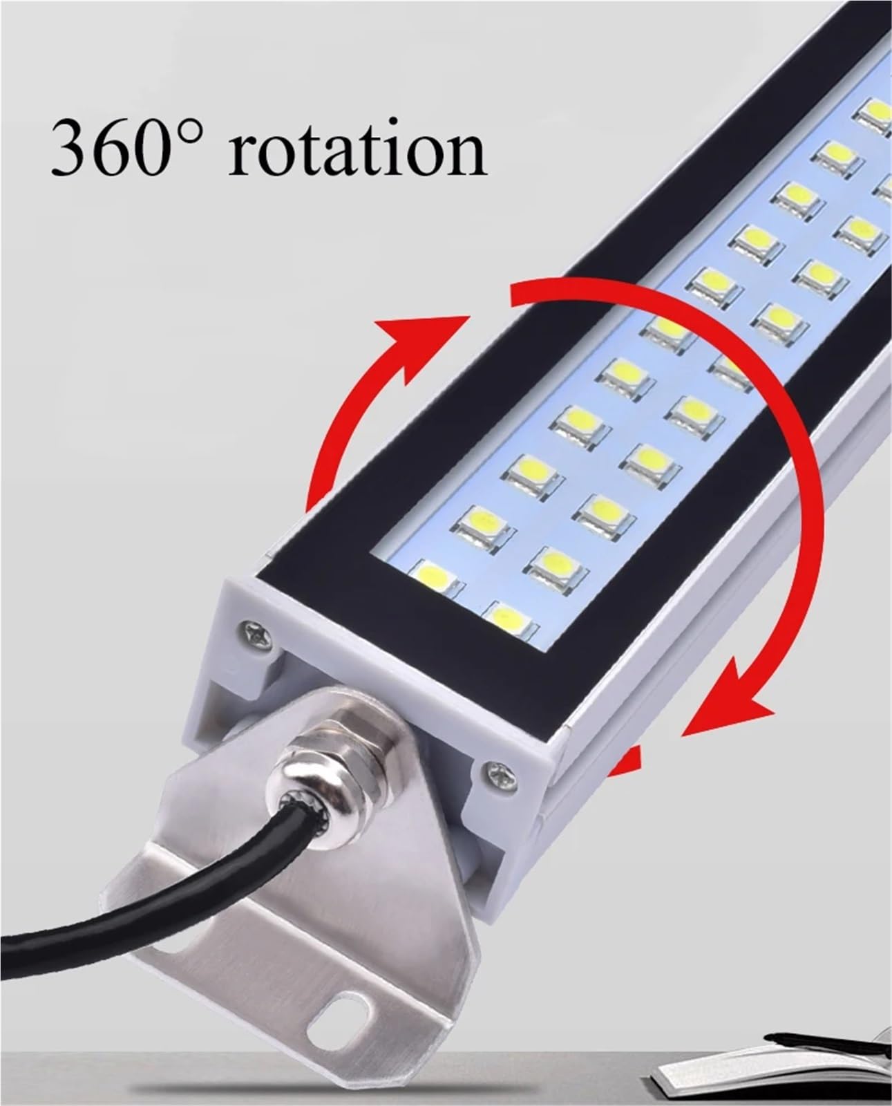 Tira de luces LED for máquina herramienta, resistente al agua IP67, a prueba de aceite y polvo, 24/36/220 V(10W,110-220V)