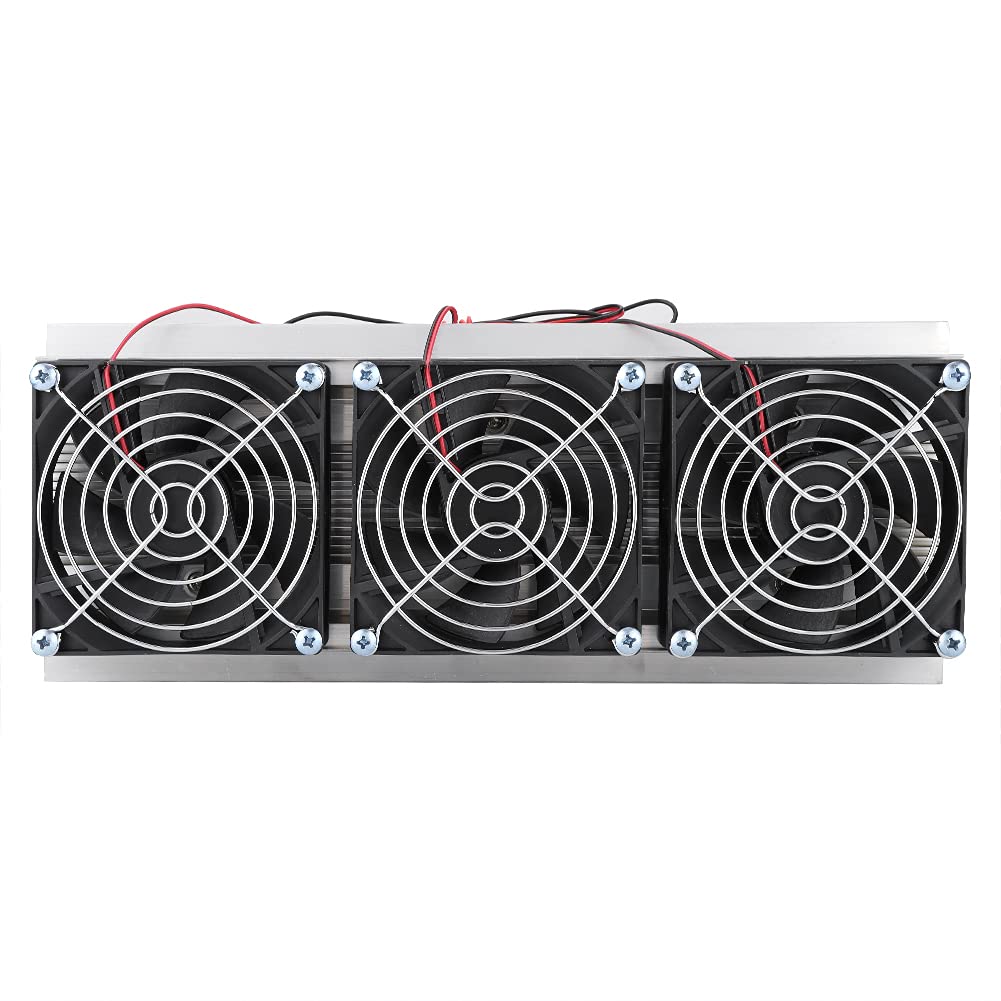Półprzewodnikowe chłodzenie lodówki, termo elektryczne urządzenie chłodzące do małych pomieszczeń, wydajny aluminiowy z dużym wentylatorem, kompaktowy dla zwierząt domowych i elektroniki