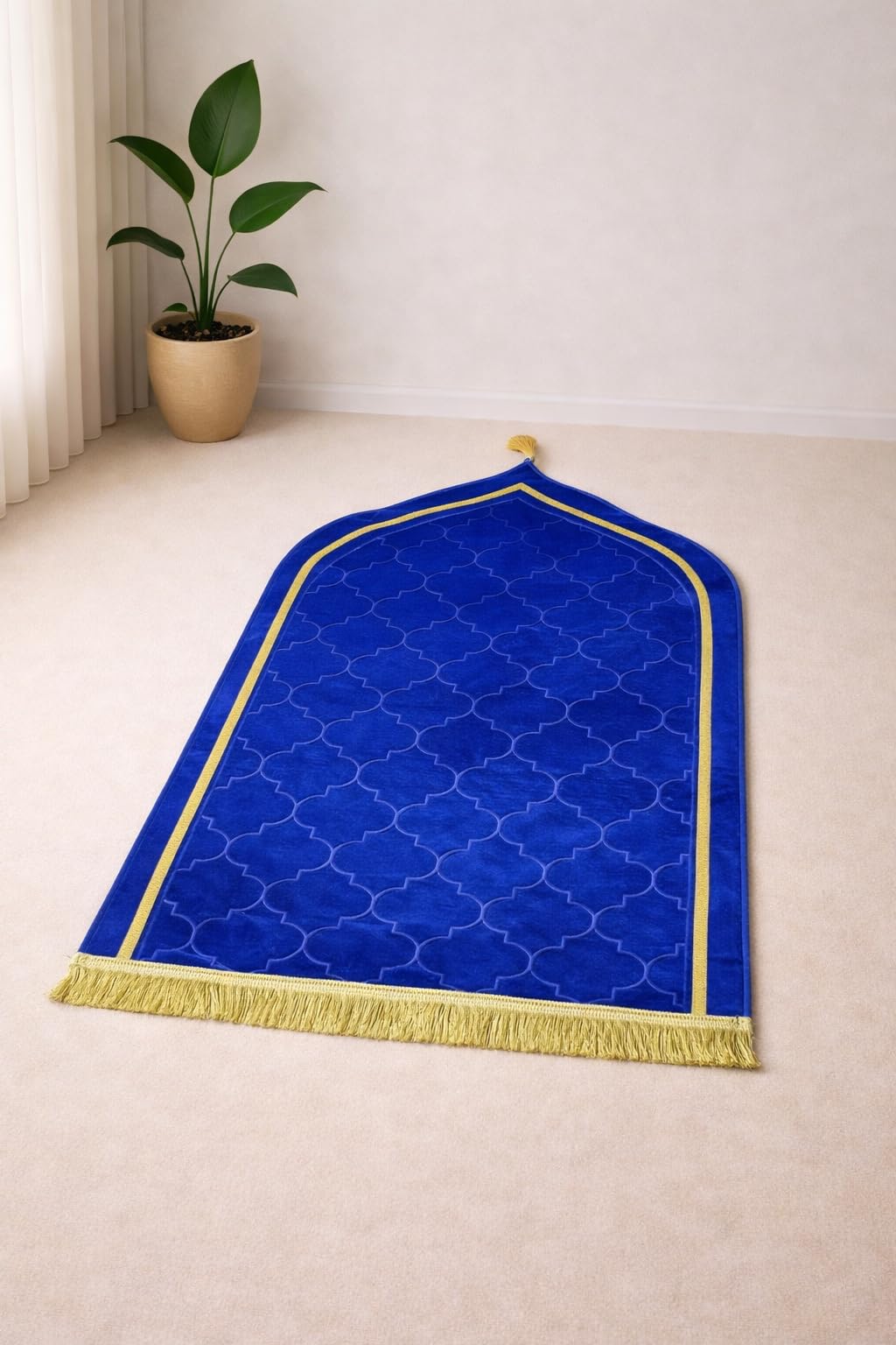 Janamaz Prayer Mat - Turkey Velvet, Aasan Comfort -18