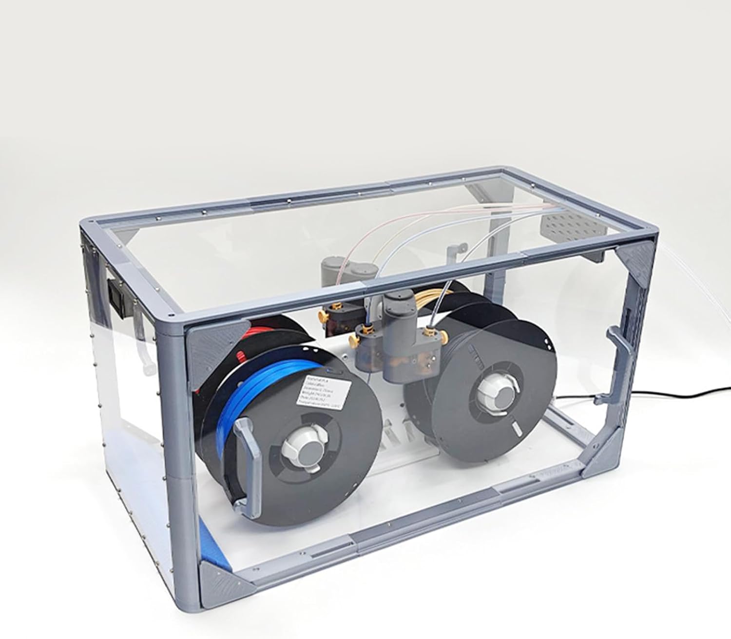 Lite フィラメント ドライヤー ボックス 印刷用品およびアクセサリー用の除湿器を内蔵した透明ストレージ Lite フィラメント