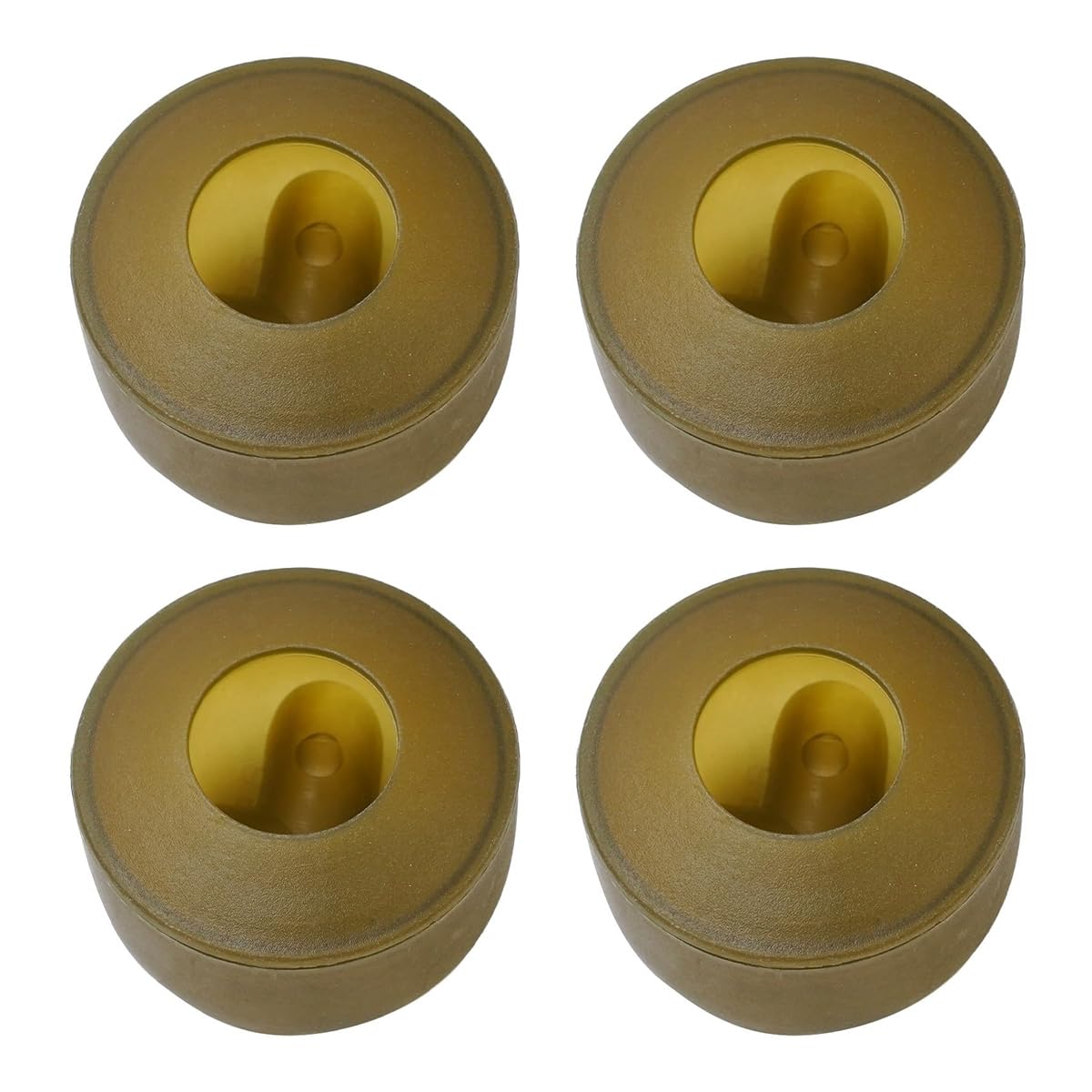 Snaply 4PCS Fishing Bait Dropper Clip On Pole Feeder Portable Plastic Mini For Angling Tackle Lightweight 4.0x3.9cm