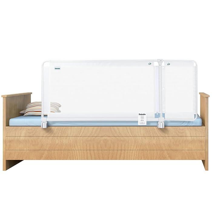 Buy Babelio Toddler Bed Rails, Guardian 39"51" Extendable Bed Guard Rail for Toddlers, Kids
