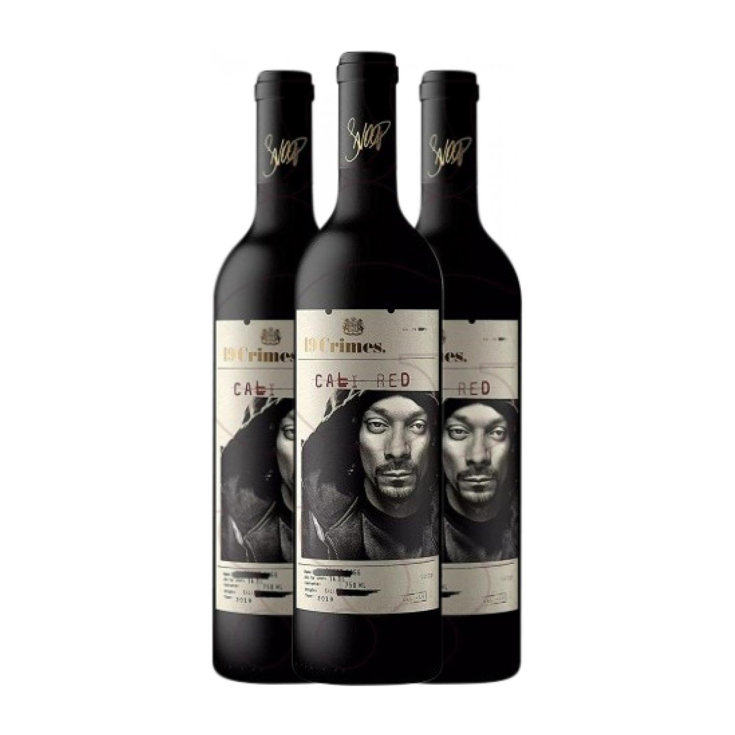 19 Crimes Cali Red California Joven 75 cl Vino tinto (Caja de 3 Botellas de 75 cl)