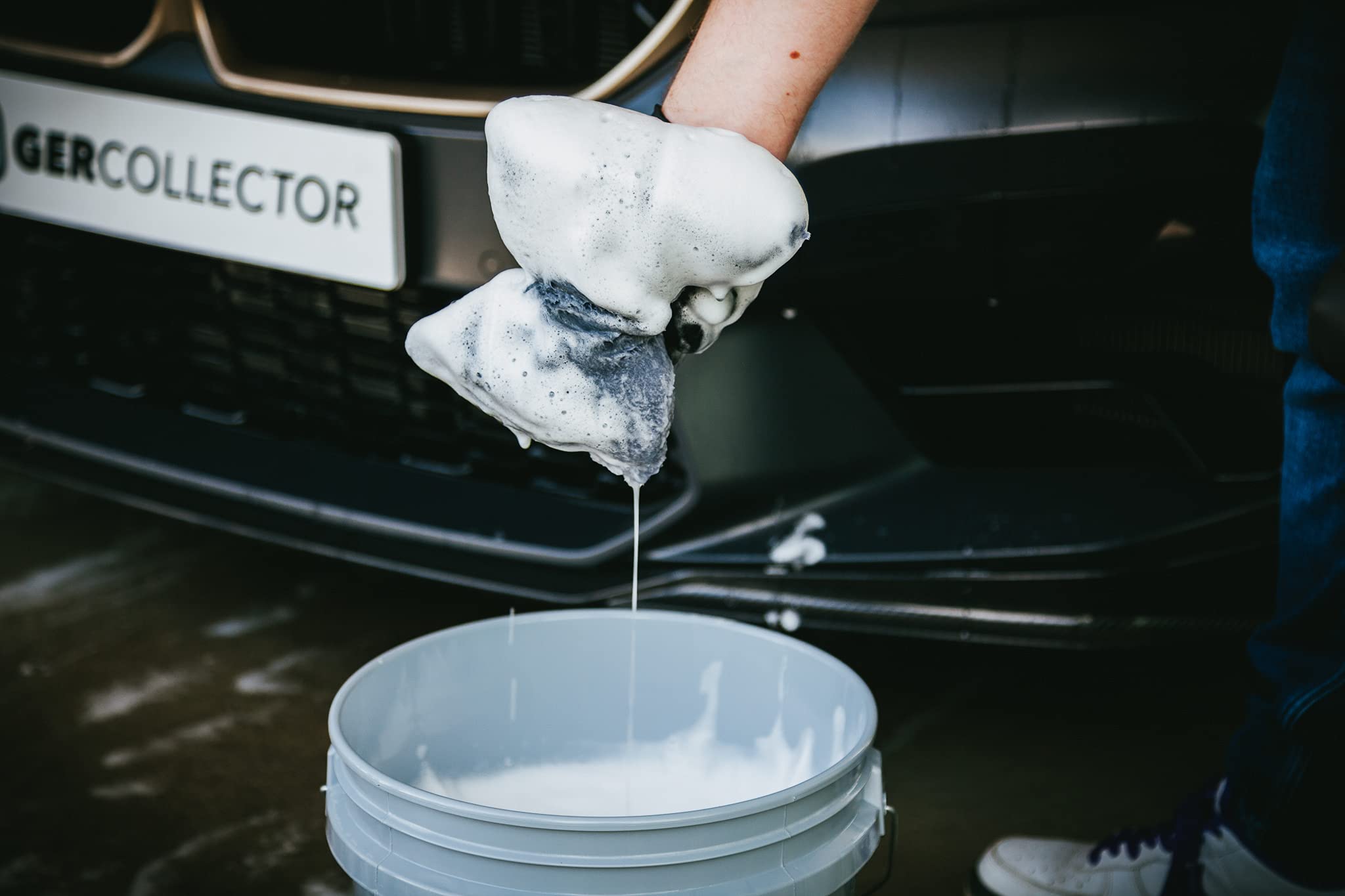 GERcollector made by Nanolex Wasch Set für Auto und Motorrad (Wash 750ml - Foam 750ml - Rim 750ml - Interior 750ml)