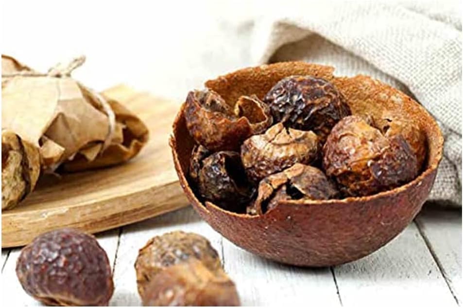 Natural Reetha Soap Nuts – Aritha/Areetha/Kunkudukaialu | Whole Dried for Reetha Powder, Shampoo & Oil | Herbal Hair Care for Men & Women (100g) image 4