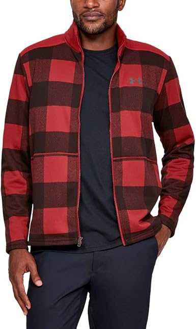 under armour plaid jacket