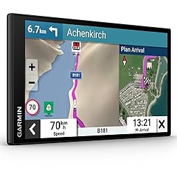 Garmin Camper 795 MT-D Caravan/Motorhome GPS Sat Nav, 7" display, EU maps, Custom Routing, Road Warnings,Digital Traffic, Birdseye Direct Satellite Imagery (Renewed)