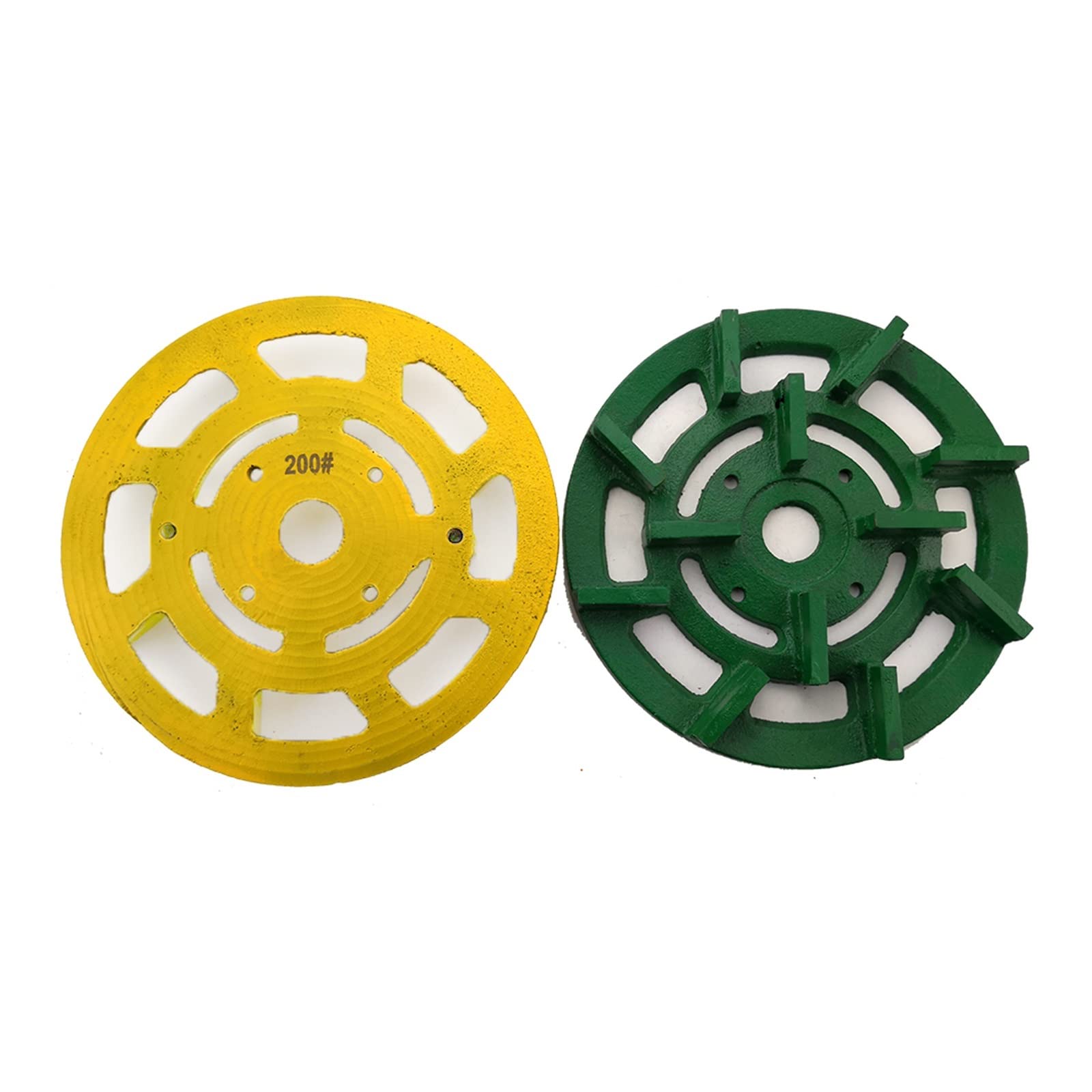 Disco de molienda de unión de metal de diamante de 220 mm Rueda de molienda de 8 pulgadas for máquina de pulido automático Herramientas abrasivas de molienda MG02 fangzi (Color : 50, Size :
