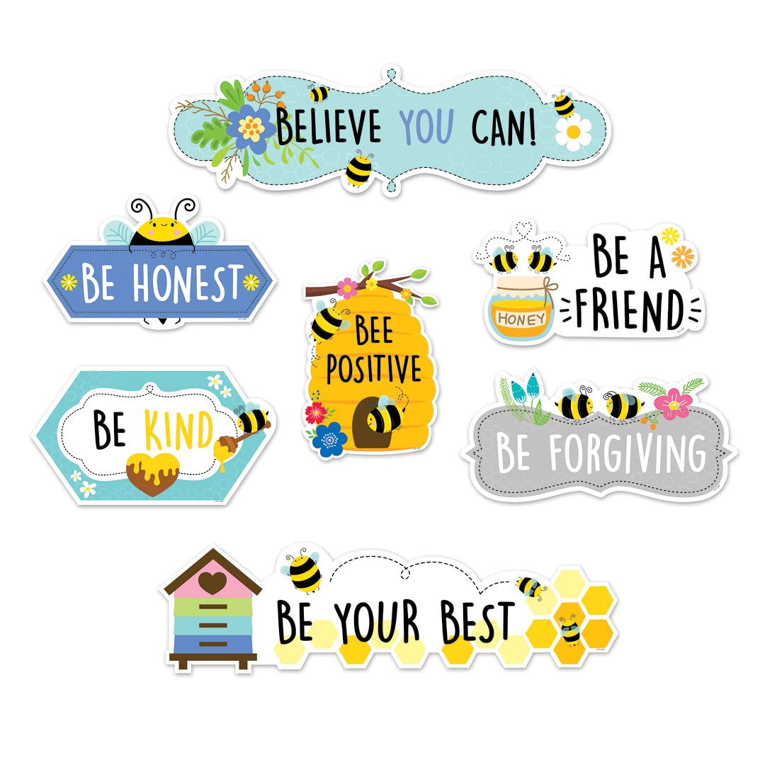 CTP Busy Bees Bee Positive Mini Bulletin Board (Creative Teaching Press 10891)
