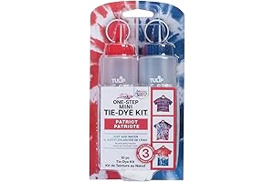 TULIP Red Blue Tie Dye Kit: Unleash Your Patriotic Spirit