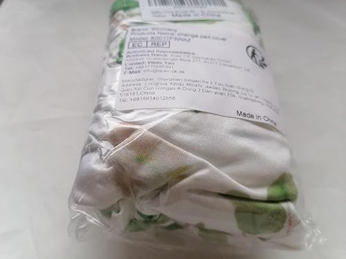 Miniatura 11 de Baby Green Leaf Diaper Changing Pad Cover Cradle Mattress Sheets, Infant Stretchy Fabric Changing Table Cover Changing Mat Cover Baby Nursery Diaper