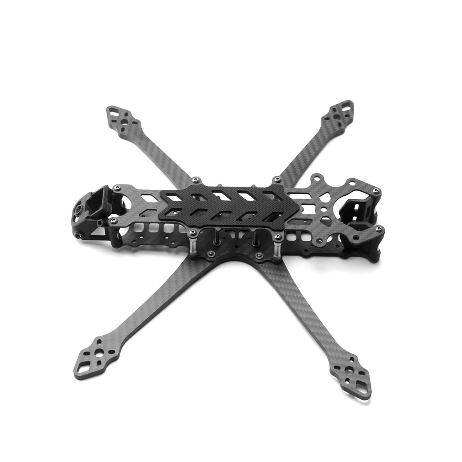 Zestaw ramek 17.8 cm, 295 mm, włókno węglowe, Freestyle, rozstaw osi 295 mm, ramię 5,0 mm, odpowiedni do drona dalekiego zasięgu