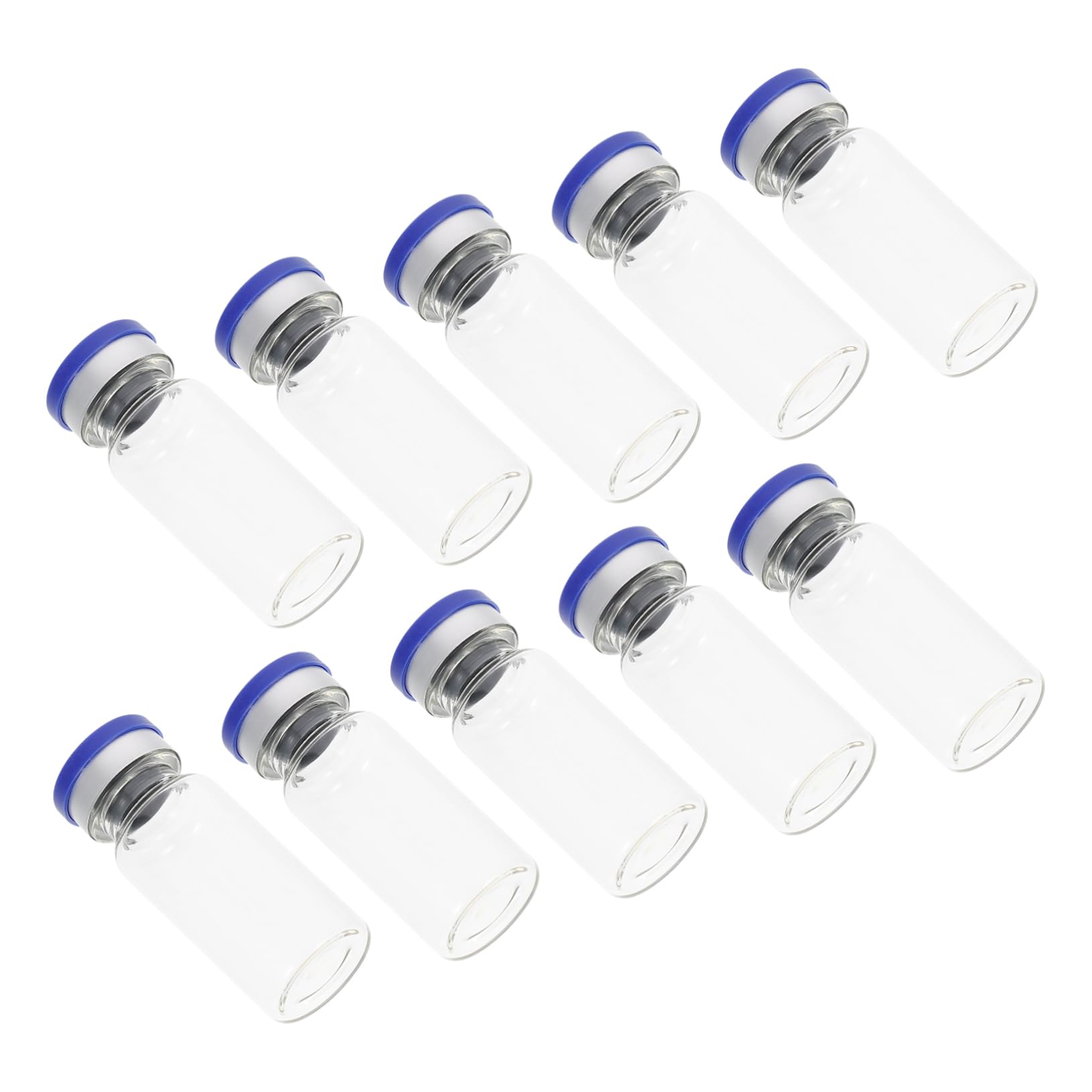 Transparente Glasampullen 10ml 100 Stück aus Glas für Laborproben