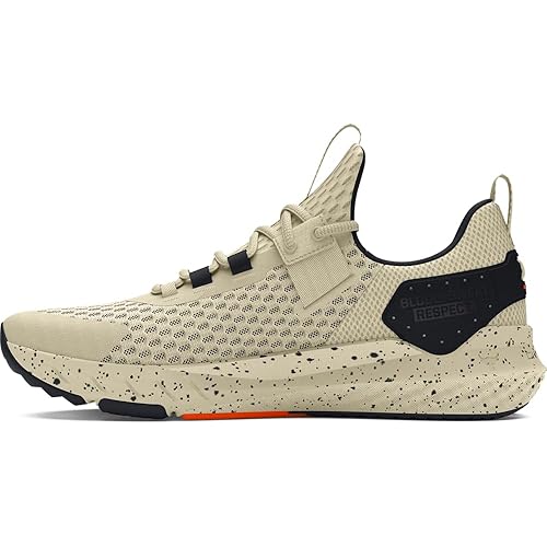 Under Armour Women's Project Rock Blood Sweat Respect 4 Sneaker - 7.5 - (200) Silt/Black/Team Orange