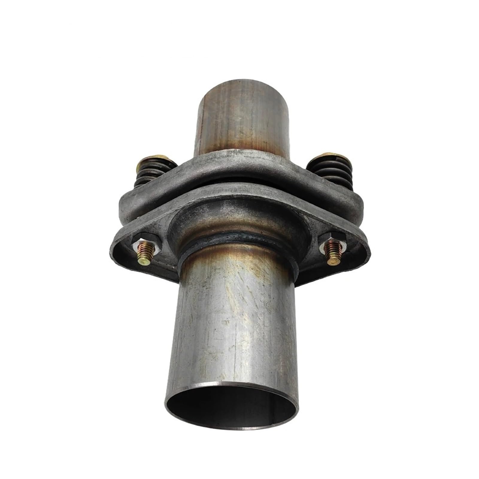 Tubo Escape Junta Esférica De Escape, Silenciador Acero Inoxidable Soldado, Brida Reparación, Herramienta Resorte, Silenciador, Junta Esférica 2" ID Silenciador