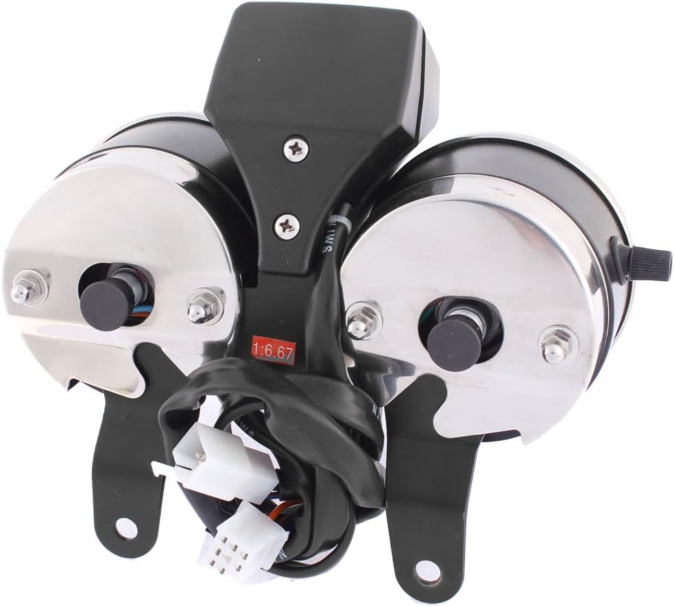 0-120km/h Speedometer Tachometer Odometer Cluster