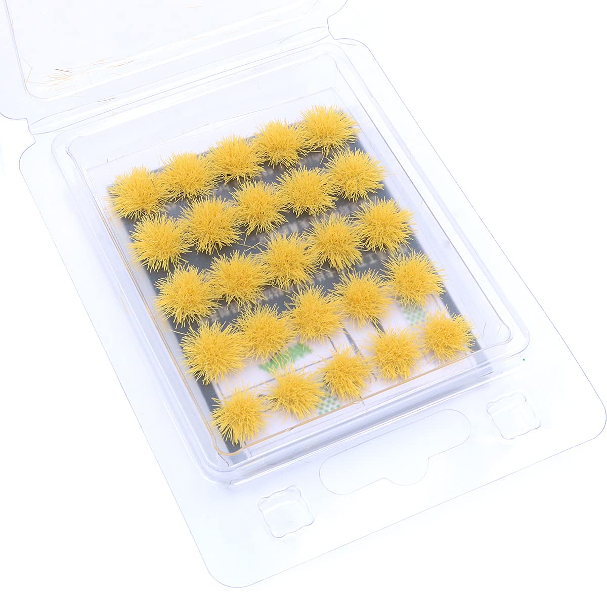 Tiardey Touffes D'herbe Pour Maquette – Kit De Terrain Réaliste – 50 Pièces – Idéal Pour Dioramas, Trains Miniatures, Maisons De Poupée – Grappe Flétrie