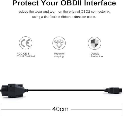 Miniatura 8 de FOXWELL NT624 Elite OBD2 escáner 8 restablece el sistema completo de diagnóstico del escáner de diagnóstico Lector de código automático+Obd2 hembra