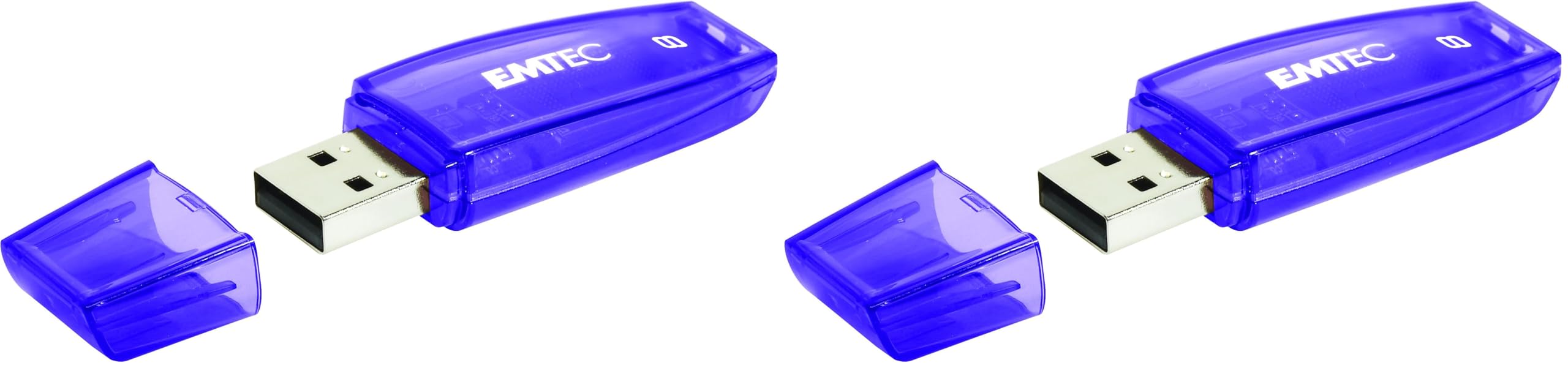 Emtec Color Mix C410-8 GB Memoria USB 2.0, Colores Surtidos (Paquete de 2)