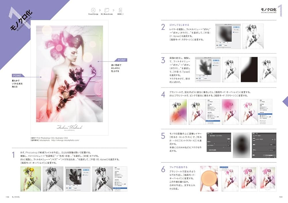 Photoshop&Illustrator ビジュアル・デザイン・ワークス 今