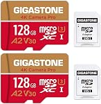 【5-Years Data Recovery】 GIGASTONE 512GB Micro SD Card, 4K Camera Pro MAX, Compatible with Gopro, Dash Cam, DJI, Drone, Security Camera, Speed Up to 170/140 MB/s, UHS-I A2 4K U3 C10, with Adapter