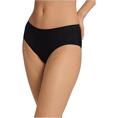 Hanro Satin Deluxe Hi-Cut Brief black