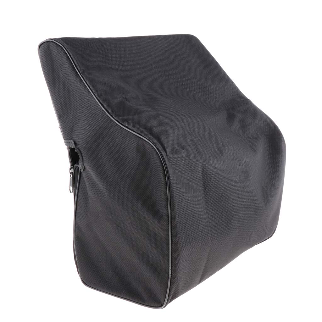 Custodia per Fisarmonica a Piano Imbottita Spessa per Fisarmoniche a Basso, Nero - nero 120