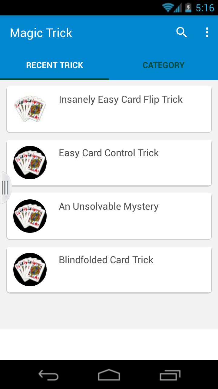 Magic Trick App on Amazon Appstore
