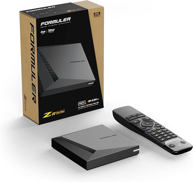 Formuler Z11 Pro MAX 4K UHD Ultimate Android 11 OTT 5G TV Box Official UK version with UK PLUG
