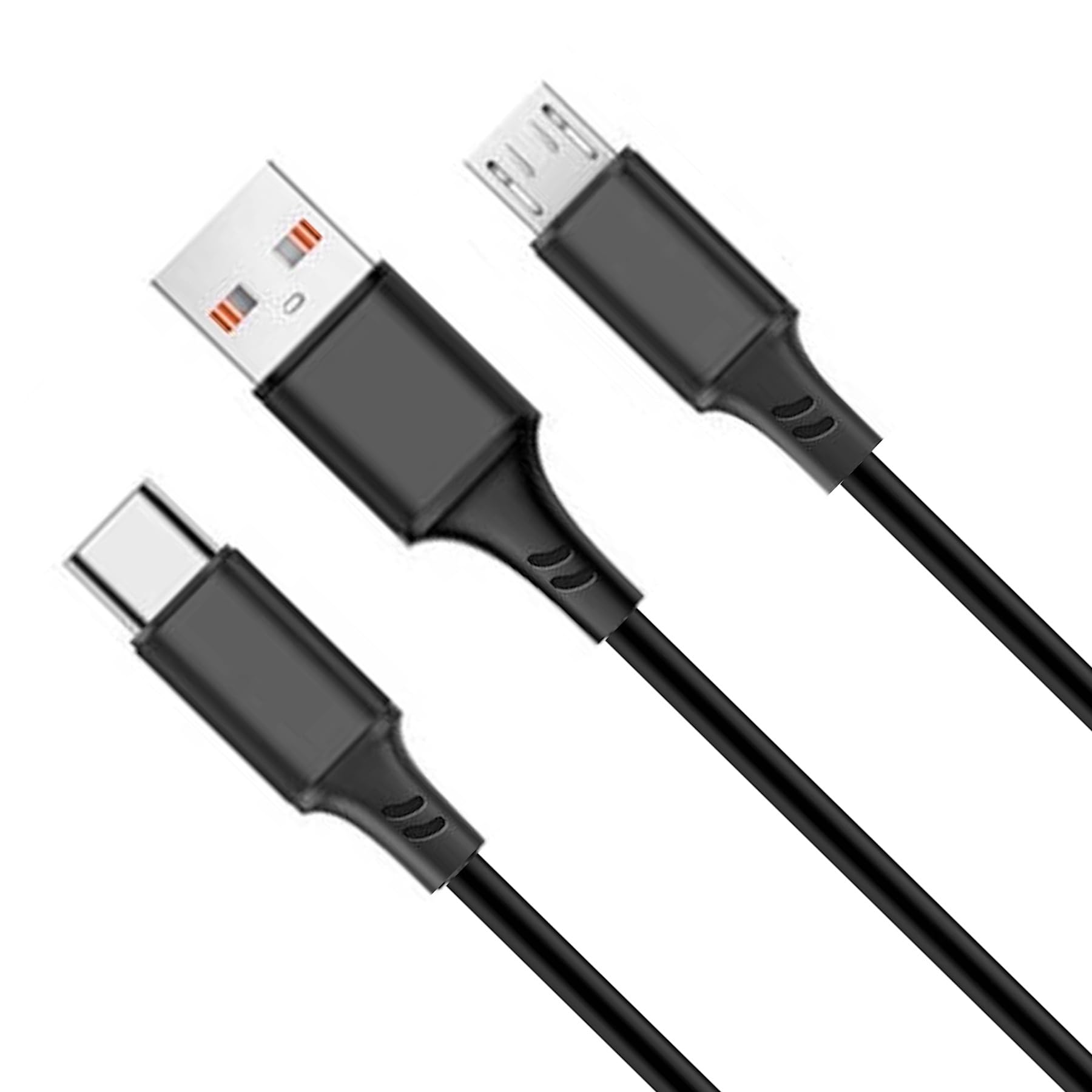 6FT Long USB Power Cable Cord Wire for Anker PowerWave Pad Stand, RAVPower, CHOETECH, Yestan, KEYMOX & Other Chargers (Cable Only)