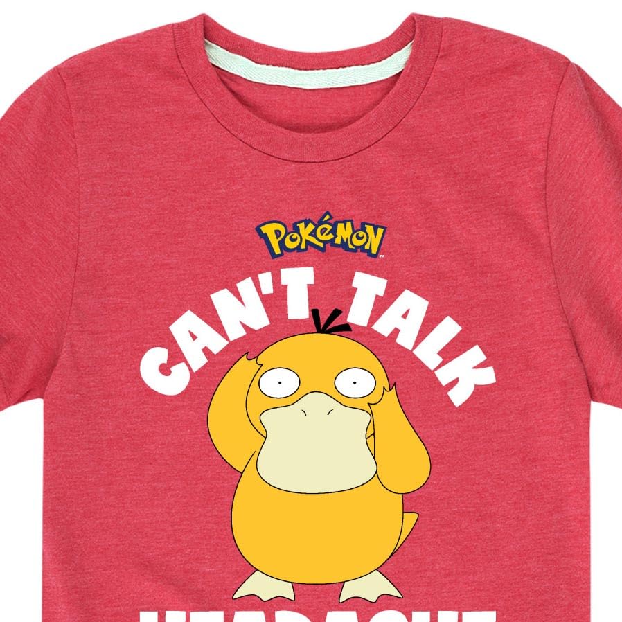 HYBRID APPAREL - Pokémon - Psyduck Headache - Youth Short Sleeve Graphic T-Shirt3