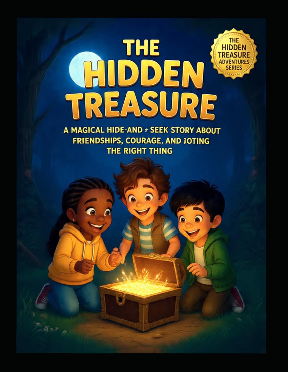 The Hidden Treasure Adventure | A Magical Hide-and-Seek Story About Friendship, Courage, and Doing the Right Thing | Ages from 4 to 8 years | Bonus ... (The Hidden Treasure Adventures Series)